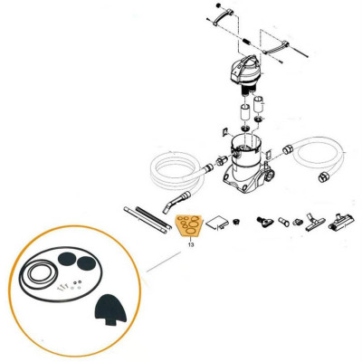 Sada těsnění pro Pondovac 4