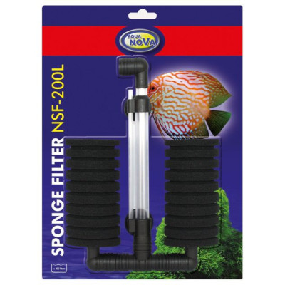 Aqua Nova vnitřní molitanový filtr double NSF-200L