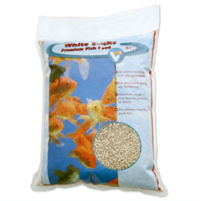 Velda krmivo pro ryby White Sticks Premium 15l