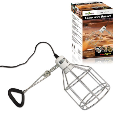 Držák na lampu Repti-Zoo s košíkem a rukojetí