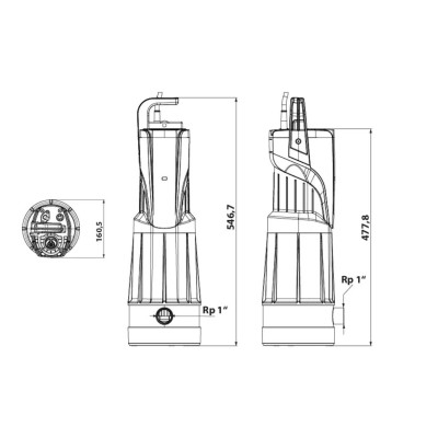 E-DEEP 900 X-RING 230V