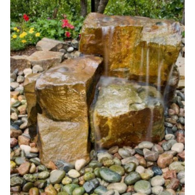 Vodní nádrž 60 hranatá - oblázková fontána