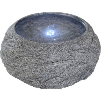 Kulatá fontána Miska s LED podsvícením