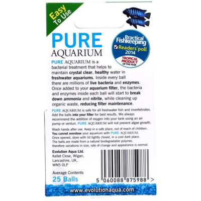 Evolution Aqua Pure kuličky 25ks