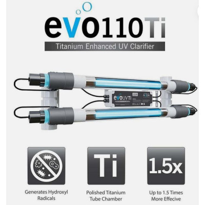 Evolution aqua UV-C lampa Titanium 110 W