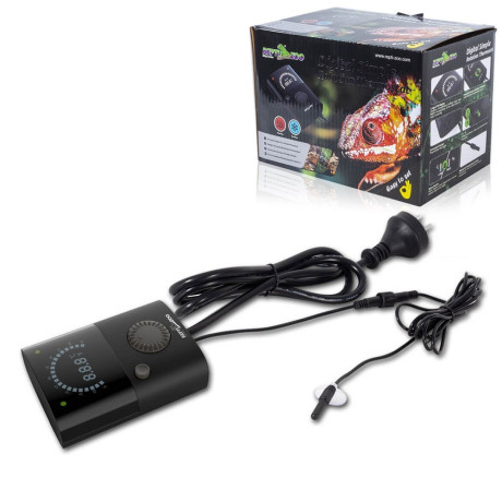 regulace teploty v teráriu