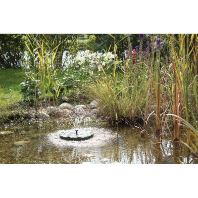 solární fontána do jezírka Lily Island