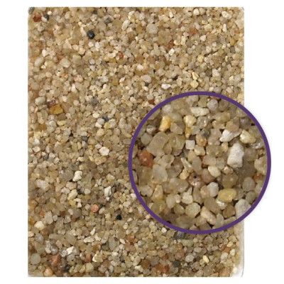 Písek akvarijní č.5 okr - jemný, 3kg