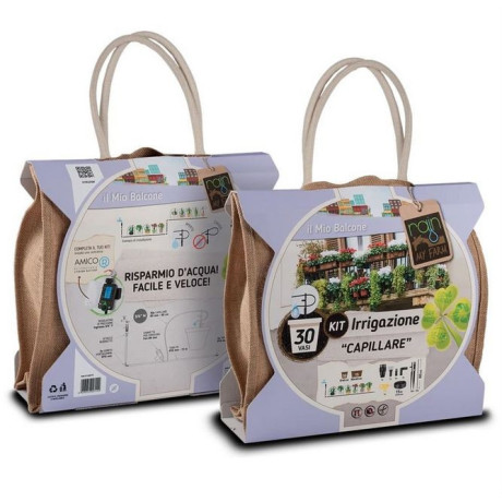 Zavlažovací kapková sada Rain pro balkón s kohoutkovou jednotkou Amico+