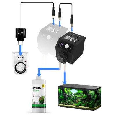 Automatický dávkovač hnojiva do akvária