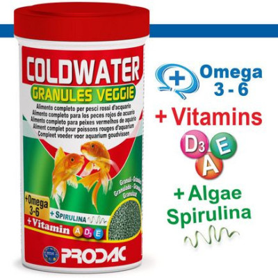 Prodac Coldwater Granules Veggie 100ml