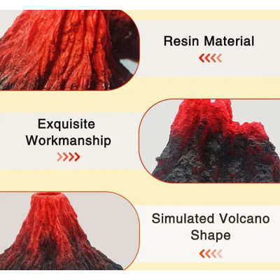 dekorace do akvária Resun Volcano