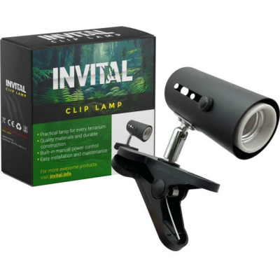 INVITAL ClipLamp do terária