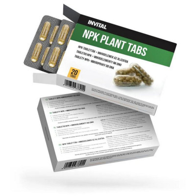 INVITAL Tablety NPK+mikroprvky