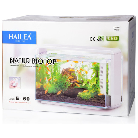 Hailea Natur Biotop E-60 bílé