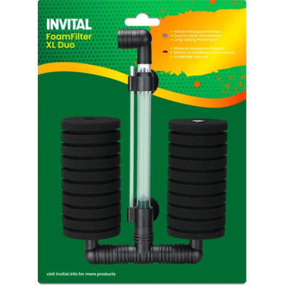 INVITAL FoamFilter XL Duo molitanový filtr