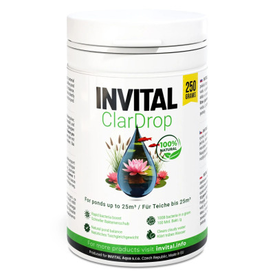 INVITAL ClarDrop 250g jezírkové bakterie