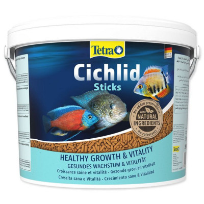 Tetra Cichlid Sticks 10l - krmivo pro cichlidy