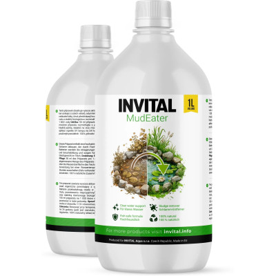 INVITAL MudEater 1l odstraňovač kalu
