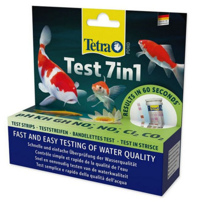 Tetra Pond Test 7v1 – 25 proužků měření vody v jezírku