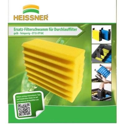 Filtrační houba FPU žlutá