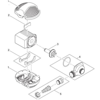 Pontec Pondomax Eco 11000 - rozpis dílů