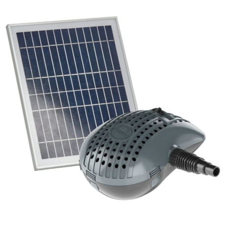 Hybridní solární čerpadlo Heissner SPB3000-00 | 3500 l/h (2x20W)