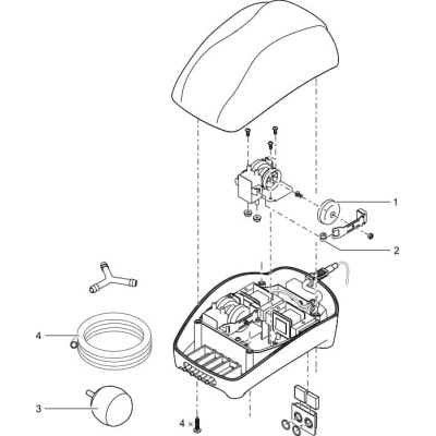 Náhradní díly pro vzduchovací kompresory Pontec