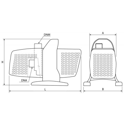 čerpaflo na sucho Boss 10000