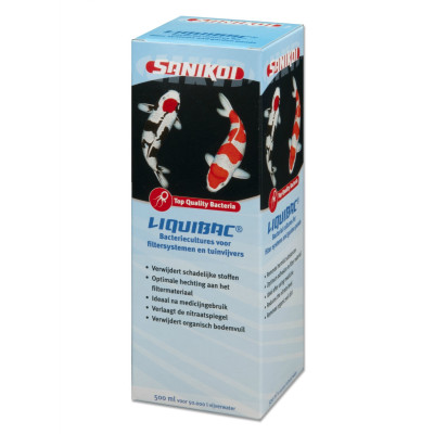 Jezírkové bakterie Sanikoi Liquibac 500 ml