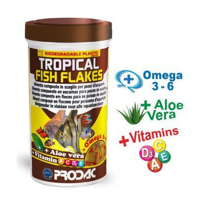 Prodac Tropical Fish Flakes 250ml