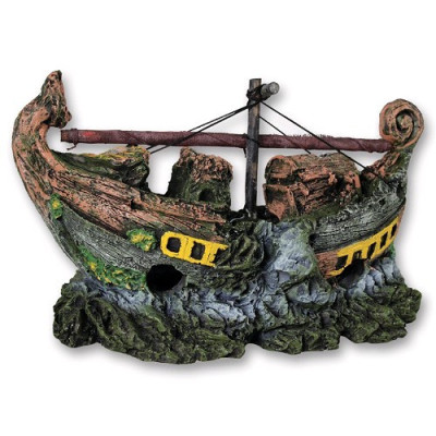 Dekorace Vrak lodi velký PO-058