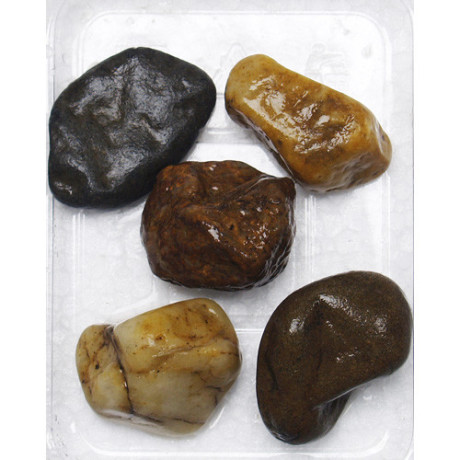 Akvarijní písek č.9 hnědé oblázky