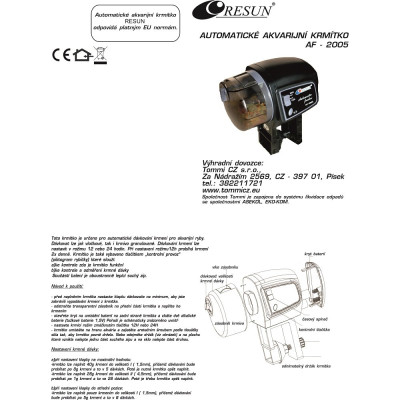 návod Resun af-2005