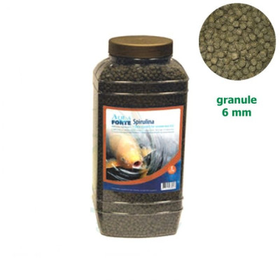 krmivo pro Koi kapry spirulina