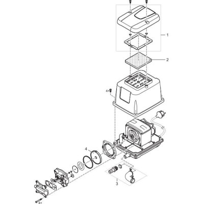 dmychadlo OASE AquaOxy 2500