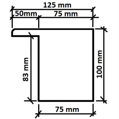 zahradní vodopád Niagara 90 cm