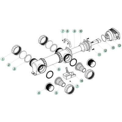 UV lampa Heissner F455X
