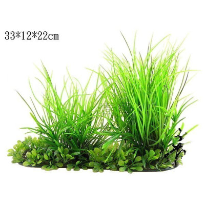 Plastová akvarijní tráva 3120