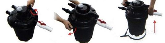 EFP-8000 tlakový filtr do jezírka