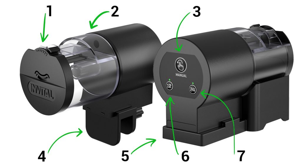 akvariní krmitko Autofeed nastavení