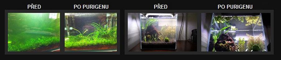 filtračmí materiál Purigen