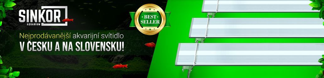 LED světla do akvária 30 cm od Sinkor