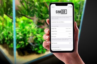 Sinkor LED osvětlení do avária 50 cm řízené mobilem