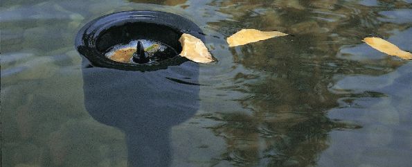 Bio Oxydator zvedne nečistoty pro skimmer