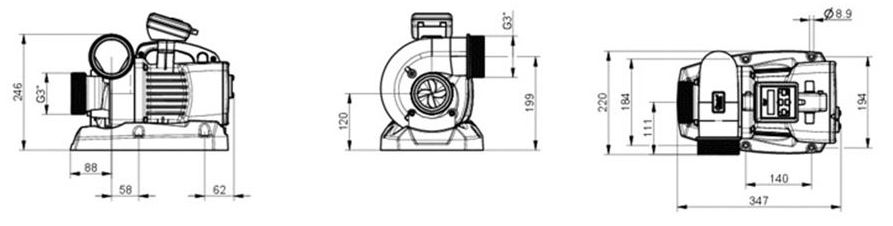 filtrační čerpadlo Aquamax Eco Titanium