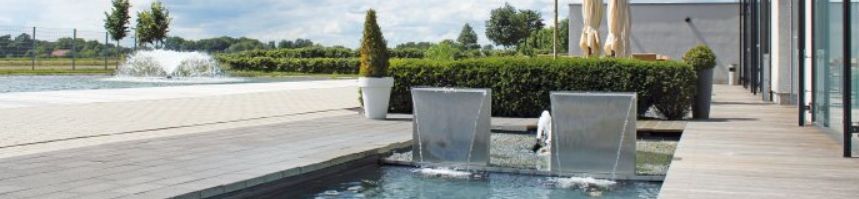 Vodopád do jezírka nebo bazénu pro moderní zahrady Waterfall Kit 30